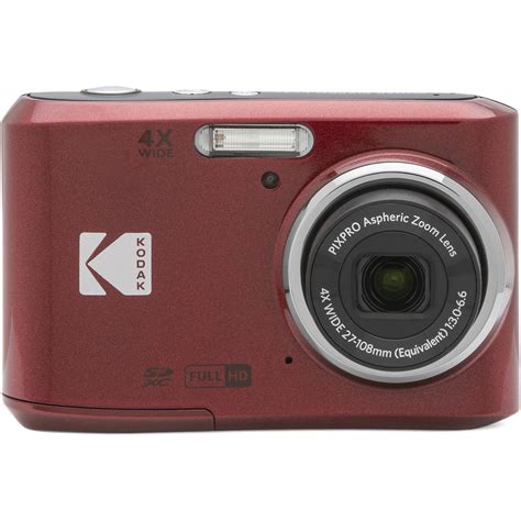 Kodak Pixpro FZ45 Digital Camera (Red) FZ45RD B&H Photo Video