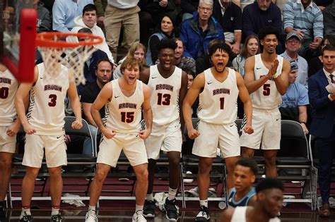 The Brown Men's Basketball team... - Brown University | Facebook