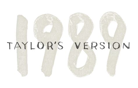 1989 Taylor's Version logo by MychalRobert on DeviantArt