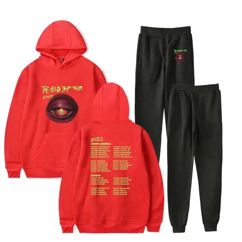 LIL YACHTY THE FIELD TRIP TOUR Merch Fall Suit Hoodies Sportswear ...