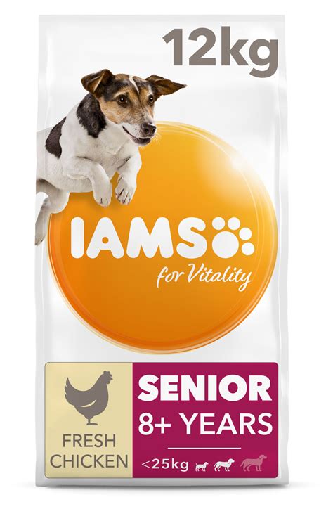 Iams Senior Dog Food 12kg. Free Delivery | VetShop.co.uk