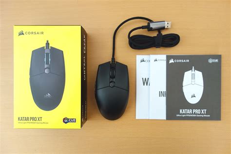 Corsair Katar Pro XT Review - Packaging, Weight, Cable & Feet | TechPowerUp