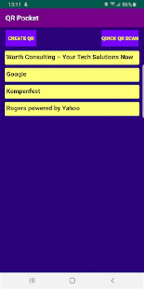 QR Pocket для Android — Скачать