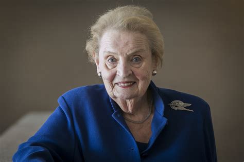 Madeleine Albright, first female US Secretary of State and onetime ...