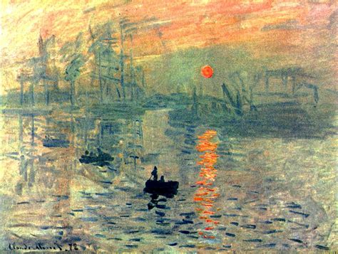 Impressão, Sol Nascente - Claude Monet - Arte e Artistas