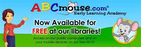 ABCmouse.com Now FREE at the Libraries | Auglaize County Public Library