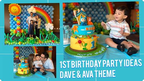 Dave And Ava Birthday Party Theme - Theme Image