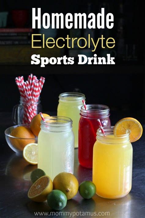 4 Easy Homemade Electrolyte Drink Recipes | Recipe | Homemade electrolyte drink, Electrolyte ...