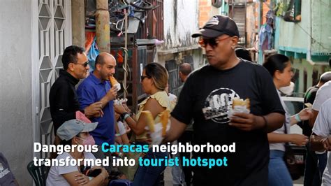 Once dangerous Caracas neighborhood transformed into tourism hotspot | CGTN America