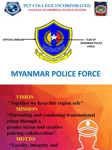 Myanmar Police Force | PDF