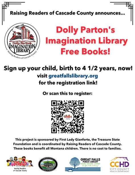 Dolly Parton Imagination Library – Family Connections Montana