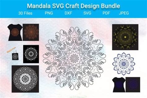 Mandala SVG Craft Design Bundle Bundle · Creative Fabrica