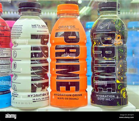 Prime Hydration Energy Drink by Logan Paul & KSI drink flavors Stock ...