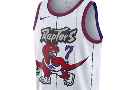 The new Toronto Raptors Hardwood Classic dinosaur jerseys have dropped ...