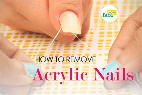 How to Remove Acrylic Nails Easily at Home | Fab How