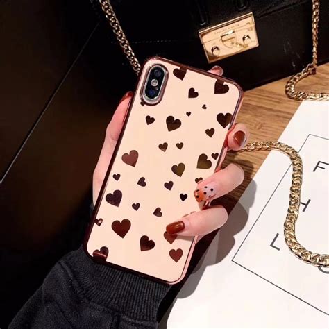 DECOCASE Fashion Cute Little Heart Soft TPU Women Girl Brief Smart ...