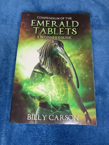 Compendium Of The Emerald Tablets Billy Carson 9780578476162 | eBay