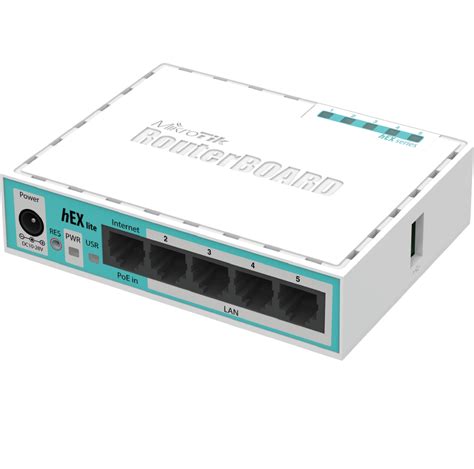 MikroTik RouterBOARD RB750r2, hEX lite | Discomp - networking solutions