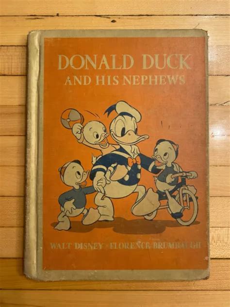 WALT DISNEY'S DONALD Duck and His Nephews ~ Florence Brumbaugh ~ 1940 ...