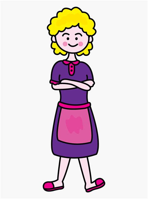 Mother Cartoon Drawing - Drawing Of A Mom , Free Transparent Clipart - ClipartKey