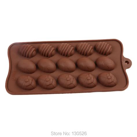 3D Easter Eggs Chocolate Molds Silicone Easter Chocolate Decoration ...