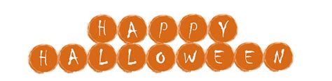 Free Printable happy halloween banner clipart template png images | Funny Halloween Day 2020 ...