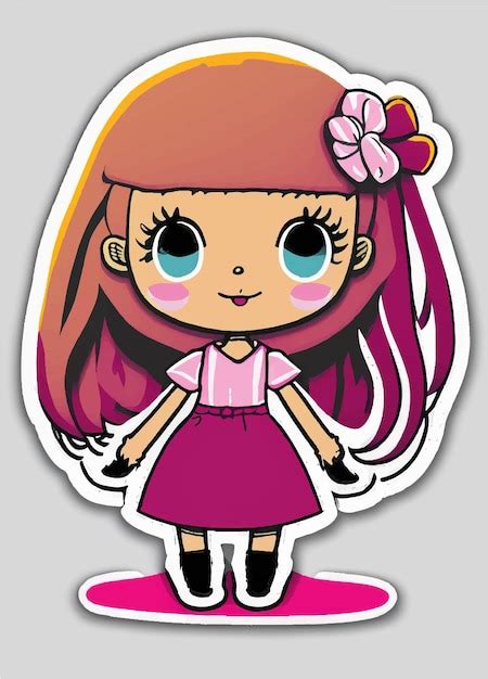 Premium AI Image | Barbie stickers