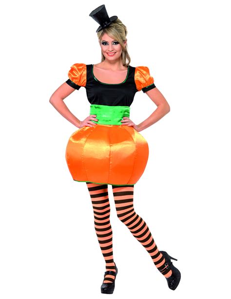 Costume zucca donna Halloween: Costumi adulti,e vestiti di carnevale ...