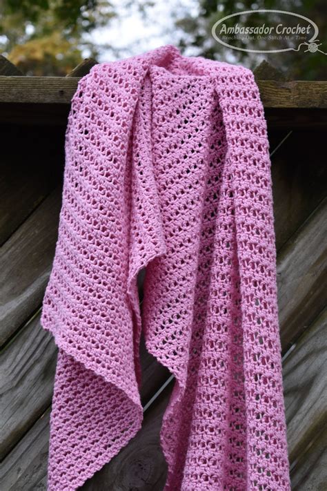 Prayer Shawl Crochet Pattern Hope Endures PDF 278 | Etsy