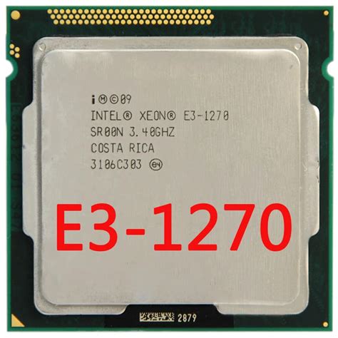 Intel Xeon Quad Core Processor E3 1270 E3 1270 3.4GHz 8MB LGA 1155 CPU ...