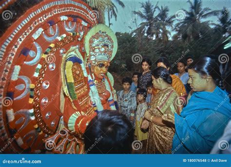 Theyyam Performer at Theyyam Teyyam, Theyam, Theyyattam Ritual Form of ...