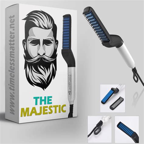 Beard Straightening Comb - Best Beard Straightener (Hot Comb ...