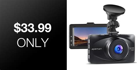 APEMAN's 1080p Dash Cam Is Discounted To Just $33.99 And It Represents Insane Value For Money ...