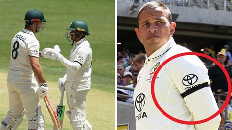 Usman Khawaja charged by ICC over black armband, shoes banned by ...