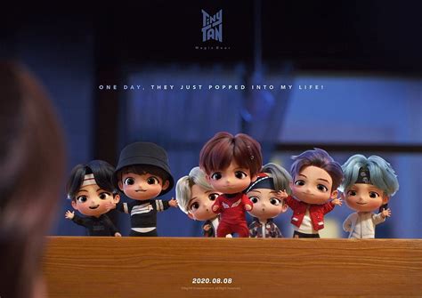 TinyTAN. ANIMATION, Bts Animated HD wallpaper | Pxfuel