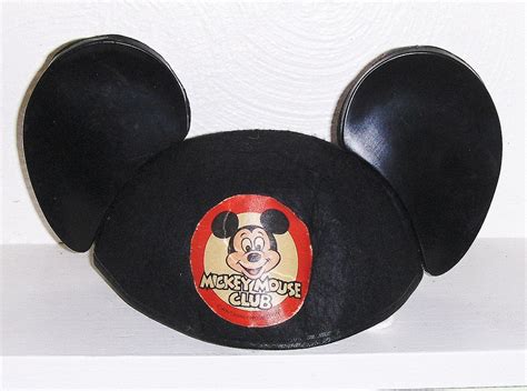 Authentic 1960's Vintage Mickey Mouse Club Mouseketeers Hat | Vintage mickey mouse club, Mickey ...