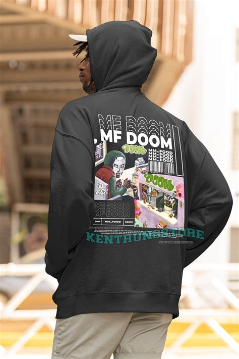 Vintage Mf Doom Hoodie Mf Doom Merch Mf Doom Mm..food - Etsy