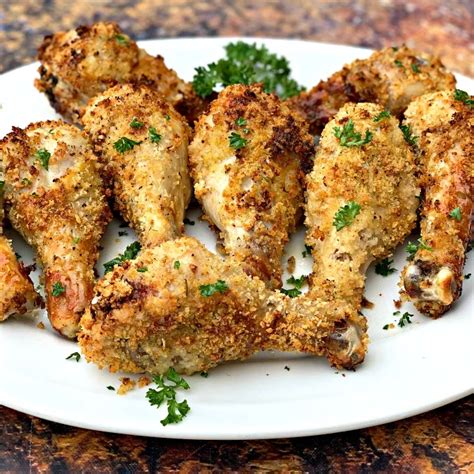 Air Fryer Panko Breaded Fried Chicken Drumsticks (Legs)