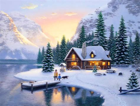 🔥 [57+] Winter Cabin Wallpapers | WallpaperSafari