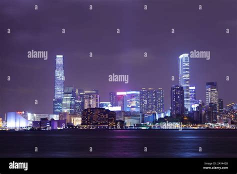 kowloon at night Stock Photo - Alamy