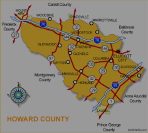 Map Of Howard County Md - Maping Resources