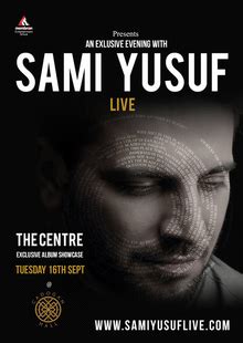 Sami Yusuf Tour Announcements 2024 & 2025, Notifications, Dates ...