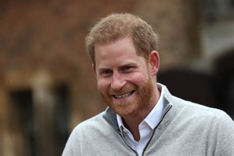 Prince Harry looks exhilarated as he announces birth of his baby boy