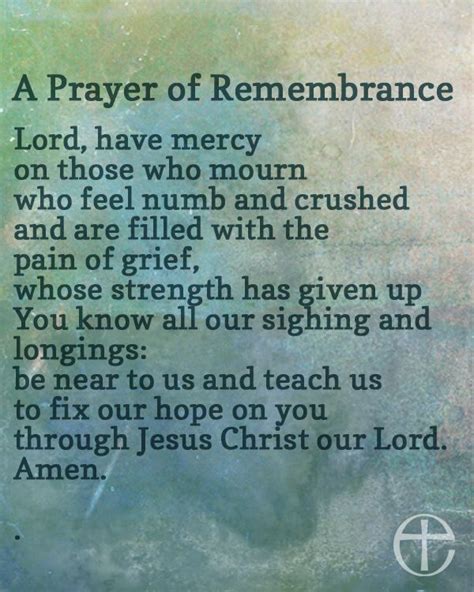 a #prayer for #remembrance | Feeling numb, Famous prayers, Prayers