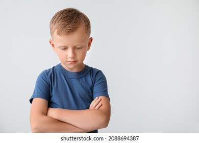 Sad Little Boy Autistic Disorder On Stock Photo 2088694387 | Shutterstock