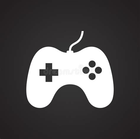 Gaming Icon on Background for Graphic and Web Design. Simple Vector ...