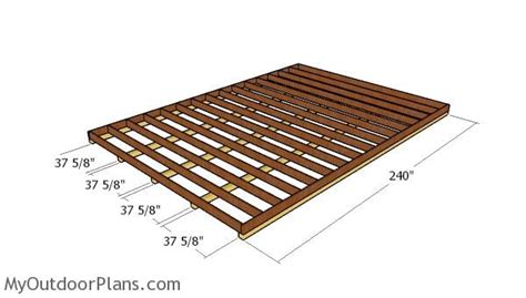 14x20 Shed Plans | MyOutdoorPlans