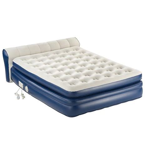 Aerobed Air Elevated Headboard Queen Air Mattress | Tekz