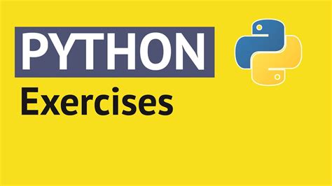 Simple Python Exercises For Beginners