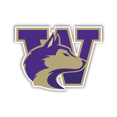 Washington Huskies Full Color Vinyl Decal – Custom Size – Biggest Decal ...